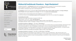 Desktop Screenshot of familiekundevlaanderen-meetjesland.be