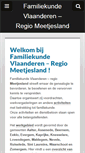 Mobile Screenshot of familiekundevlaanderen-meetjesland.be